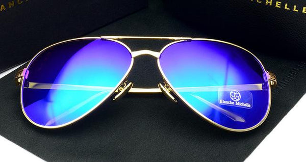 High Quality Pilot Sunglasses for Women with Polarized UV400 Mirror Lens - SolaceConnect.com
