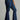 High Rise Stretchy Denim Wide Leg Flare Indigo Jeans Pants for Women - SolaceConnect.com