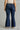 High Rise Stretchy Denim Wide Leg Flare Indigo Jeans Pants for Women - SolaceConnect.com