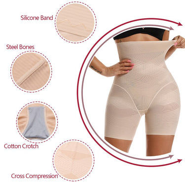 High Waist Butt Lifter Slimming Underwear Body Shaper Women Shapewear Tummy Control Panties Thigh  -  GeraldBlack.com