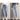 High Waisted Jeans for Women Pink Fleece Ankle Length Loose Blue Fashion Winter Warm Harlan Denim Nine Points Pants  -  GeraldBlack.com