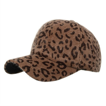 Leopard Baseball Cap Autumn Winter Cap For Men Women Adjustable Snapback Hip Hop Trucker Hats Bone - SolaceConnect.com