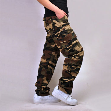 Hip Hop Casual Women's Multi-pocket Cargo Pants Trousers Joggers - SolaceConnect.com