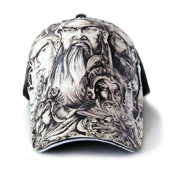 3D Printing Chinese Dragon Baseball Caps For Women With Rivet Streetwear Men Caps And Hats Hip Hop - SolaceConnect.com