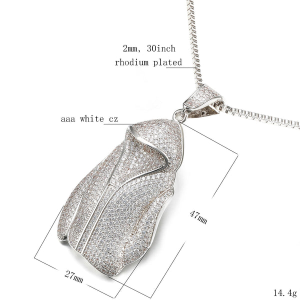 Fashion Hoodie Pendant Paved AAA Bling Bling CZ Gold Color Jewelry Punk Cloth Hip Hop Hoody Luxury - SolaceConnect.com