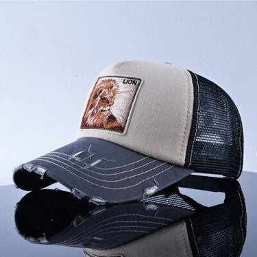 Hip Hop Unisex Panda Embroidery Breathable Mesh Sun Hats Baseball Caps - SolaceConnect.com