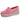 Hollow Pink Spring Autumn Moccasins Woman Platforms Genuine Leather Slip-on Casual Lady Round Toe Cow Suede  -  GeraldBlack.com