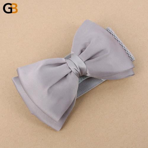 Hot Fashion Women's Bowknot Stretchable Elastic Wide Waistband - SolaceConnect.com