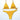Hot Pleated Triangle Girl's Brazilian Thong Bandeau Bikini Set Bathing Suit - SolaceConnect.com
