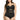 Hot Plus Size Mesh Women's Push Up One Piece Bathing Suit with High Waist - SolaceConnect.com