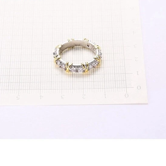 Hot Sale Unique Design Clear White Crystal Sterling Silver Rings for Women - SolaceConnect.com