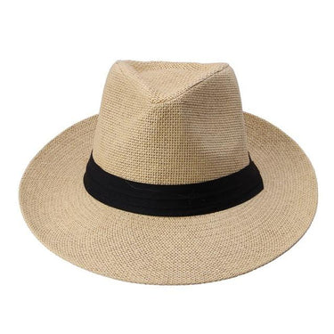 Hot Summer Casual Fashion Unisex Large Brim Paper Straw Sun Hat - SolaceConnect.com