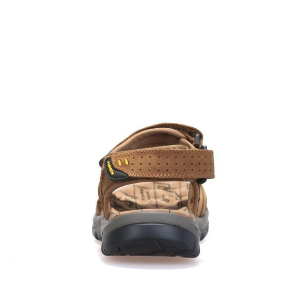 Hot Summer Fashion Leisure Beach Men's High Quality Leather Sandals - SolaceConnect.com