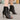 Indoor Jazz Dance Shoes for Ladies Sexy Comfortable High Heels Peep Toe Zipper Ankle Boots Air Mesh Sandals  -  GeraldBlack.com