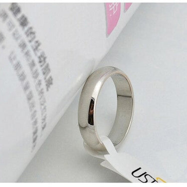 Jewelry Rose Gold Color Anel Bijoux Round Wedding Rings for Women & Men - SolaceConnect.com