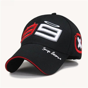 Jorge Lorenzo Cotton Racing Cap Motorcycle Racing Baseball Hats for Men  -  GeraldBlack.com