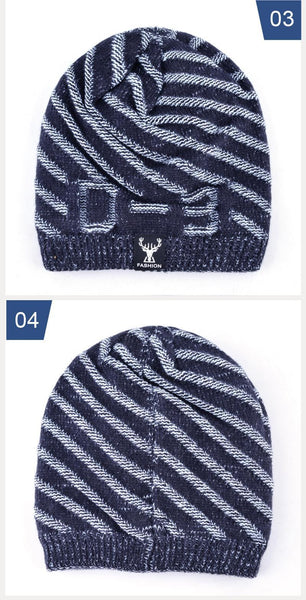 Knitted Crochet Winter Beanies for Men and Women - SolaceConnect.com