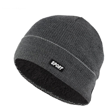 Knitted Striped Pattern Winter Skullies and Beanies Hats for Men and Women  -  GeraldBlack.com
