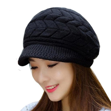 Knitted Winter Skullies Beanie Caps for Women and Girls  -  GeraldBlack.com