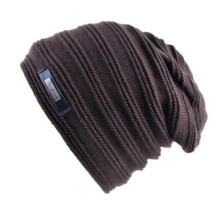 Knitted Winter Warm Striped Pattern Bonnet Skullies and Beanie Hats for Men - SolaceConnect.com