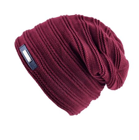 Knitted Winter Warm Striped Pattern Bonnet Skullies and Beanie Hats for Men - SolaceConnect.com