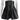 Korean Fashion Women's Faux Leather Bandage Design Mini Pleated Skirts  -  GeraldBlack.com