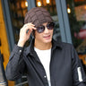 Korean Men and Women Winter Five Pointed Star Plus Knitted Woolen Hat - SolaceConnect.com