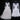 Lace Applique Wedding Dress Pearl 2 in 1 Bridal Gowns with Detachable Train  -  GeraldBlack.com