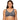 Lace Trim Full Coverage Wirefree Black Gray Leopard Color Bra in Plus Size - SolaceConnect.com