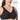 Lace Trim Full Coverage Wirefree Black Gray Leopard Color Bra in Plus Size - SolaceConnect.com