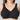 Lace Trim Full Coverage Wirefree Black Gray Leopard Color Bra in Plus Size - SolaceConnect.com