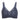 Lace Trim Full Coverage Wirefree Black Gray Leopard Color Bra in Plus Size  -  GeraldBlack.com