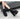 Ladies Autumn Ankle Cross-tied Black Boots with Round Toe and Heels  -  GeraldBlack.com