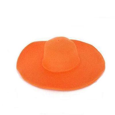 Large Brimmed Straw Fashion Seaside Summer Sun Visor Hats for Women  -  GeraldBlack.com