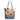 Large Capacity Floral Printed Canvas Tote Shopping Bags for Women  -  GeraldBlack.com