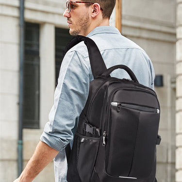 Waterproof Big Large Capacity Oxford Black Blue Red 14'' ' and ' 15.6'' Laptop Women Men Backpacks - SolaceConnect.com