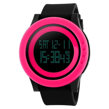 Large Dial Men's LED Digital Sports Watches with Alarm &amp; Chronograph - SolaceConnect.com