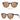 Large Round Frame Retro Design Polarized Women's Gradient Sunglasses - SolaceConnect.com