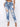 Light Blue Sexy Skinny Street Style Mid Rise Ripped Jeans for Women  -  GeraldBlack.com