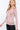 Light Pink Color Long Sleeved Hoodie Workout Track Jacket for Women - SolaceConnect.com