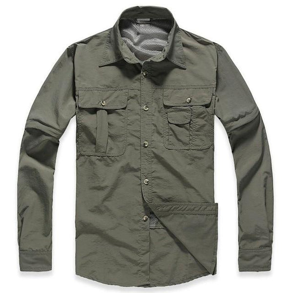 Lightweight Quick-Dry Summer Wear Army Men’s Shirt for Tactical Skills - SolaceConnect.com