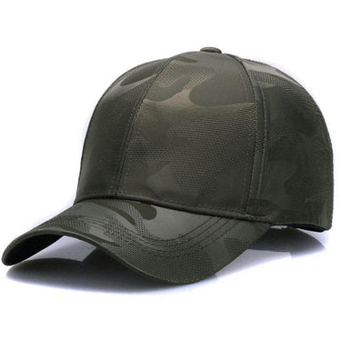 Lightweight Solid Sports Airy Mesh Curved Baseball Caps for Outdoor  -  GeraldBlack.com