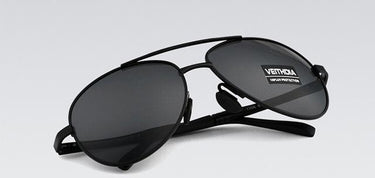 Logo Design UV400 Pilot Yurt Driving Polarized Goggle Sunglasses for Men - SolaceConnect.com