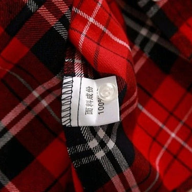 Long Sleeved XL Turn Down Collar Women’s Plaid Pattern Shirt for Autumn on Clearance  -  GeraldBlack.com