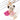 Lovely Sweet Love Heart Bear Crystal Pendant Keychain for Purse HandBag  -  GeraldBlack.com