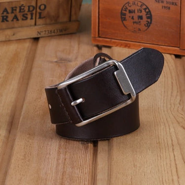 Luxury 100% Real Cowhide Full Grain Genuine Leather Belt for Men  -  GeraldBlack.com