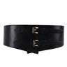 Luxury Cowhide Double Retro Pin Buckle Waistband Belts for Women  -  GeraldBlack.com