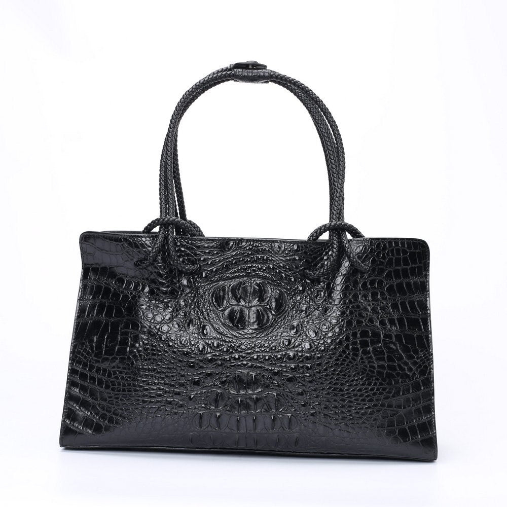 Luxury Crocodile Skin Women's Large Capacity Multi Function Fashion Handbag 45  -  GeraldBlack.com