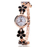 Luxury Crystal Gold Bracelet Rhinestone Quartz Wristwatches for Women - SolaceConnect.com