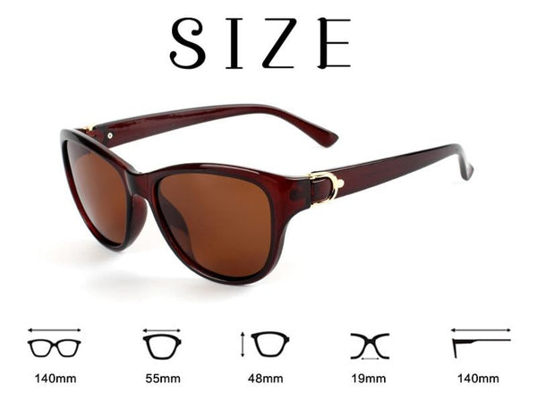 2019 Luxury Design Cat Eye Polarized Women's Elegant Driving Sun Glasses - SolaceConnect.com